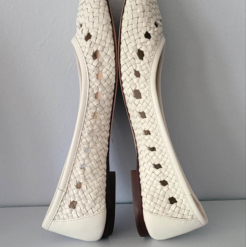 Loeffler Randall Braded Leather Ballet Flats 6.5 - Picture 6 of 10